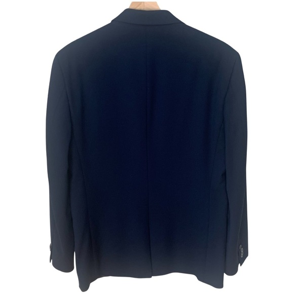 BEN SHERMAN Burge Bi-Stretch Two-Button Notch Lapel Blazer Sport Coat Blue - Picture 10 of 15